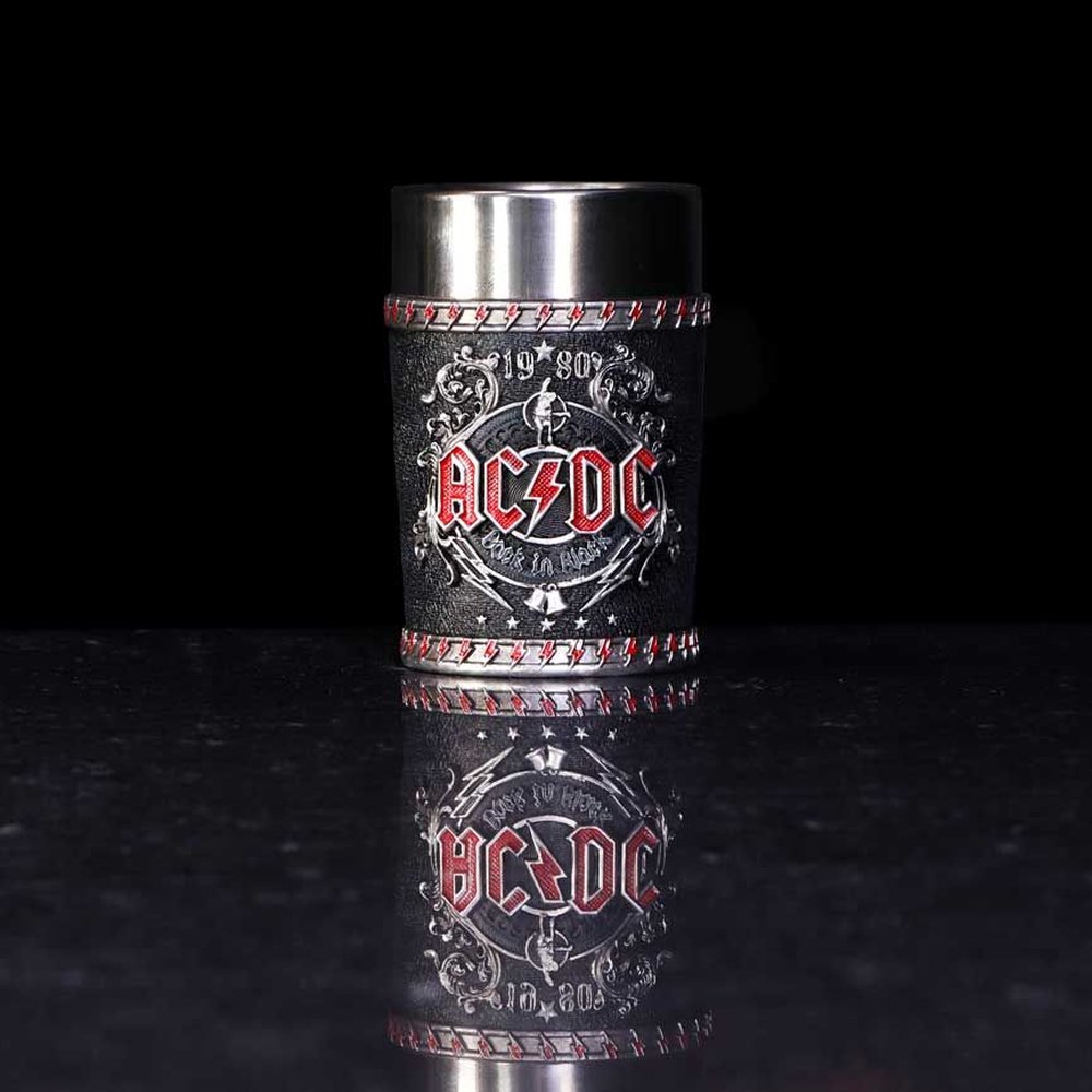 Nemesis Now AC/DC - Back in Black Shot glass - Multicolours